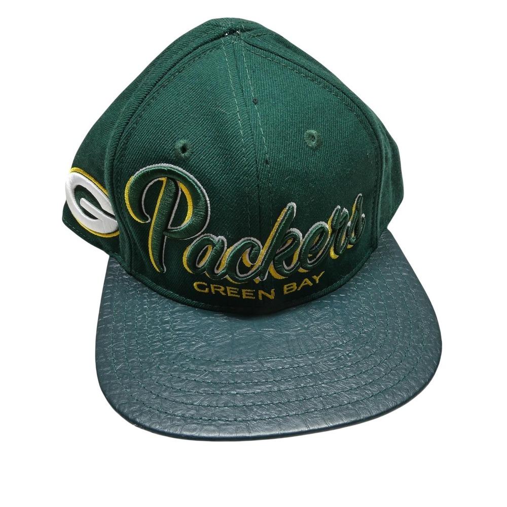 Green Bay Packers Hat Cap Strap Back One Size Green NFL Football Pro Standard